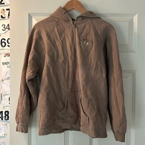 Brown Cape Cod Zip up